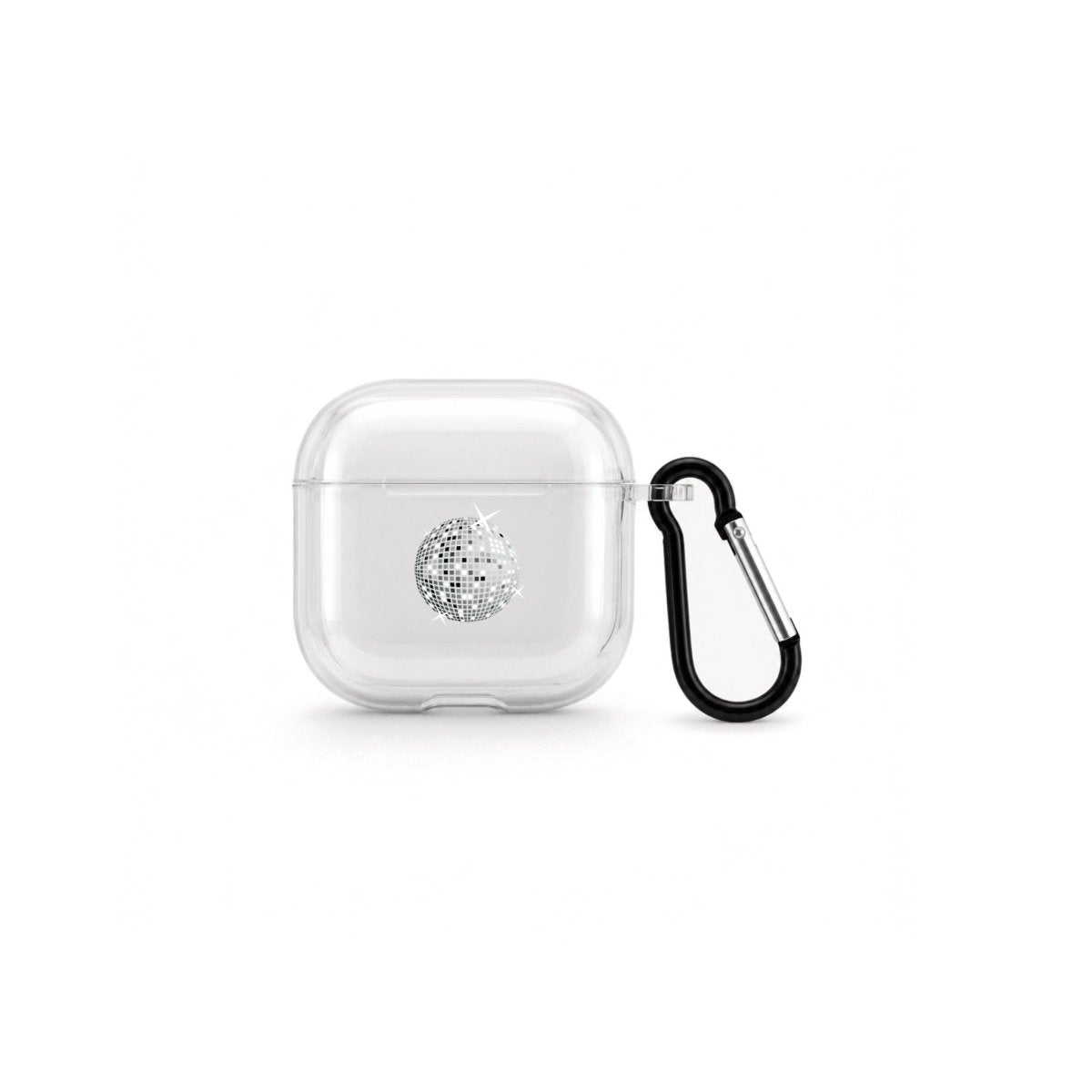 Disco Ball AirPods 4 Şeffaf Silikon Kılıf - Sumthincs