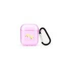 Ducks AirPods Şeffaf Silikon Kılıf Lila - Sumthincs