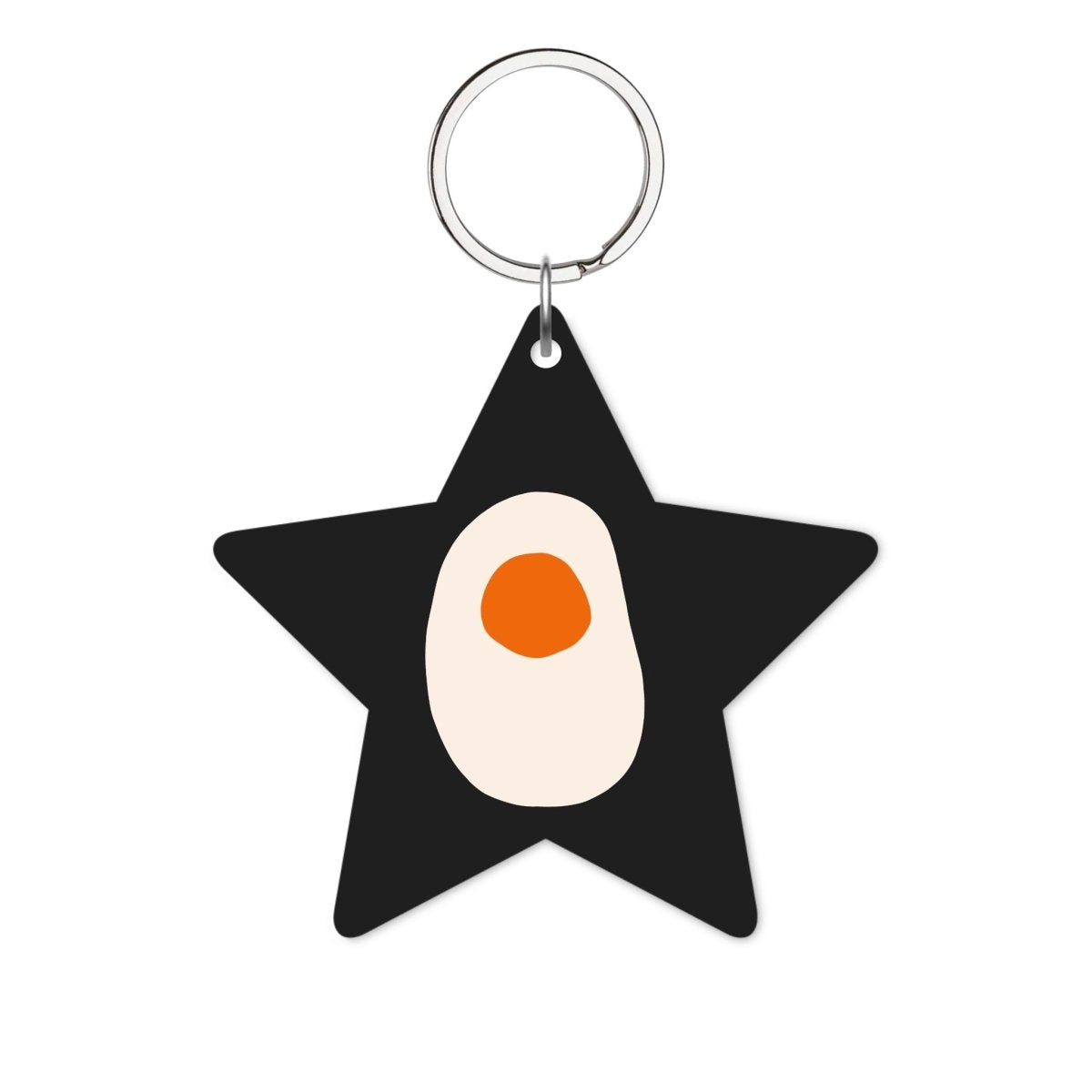 Egg Glossy Anahtarlık Charm Yıldız - Sumthincs