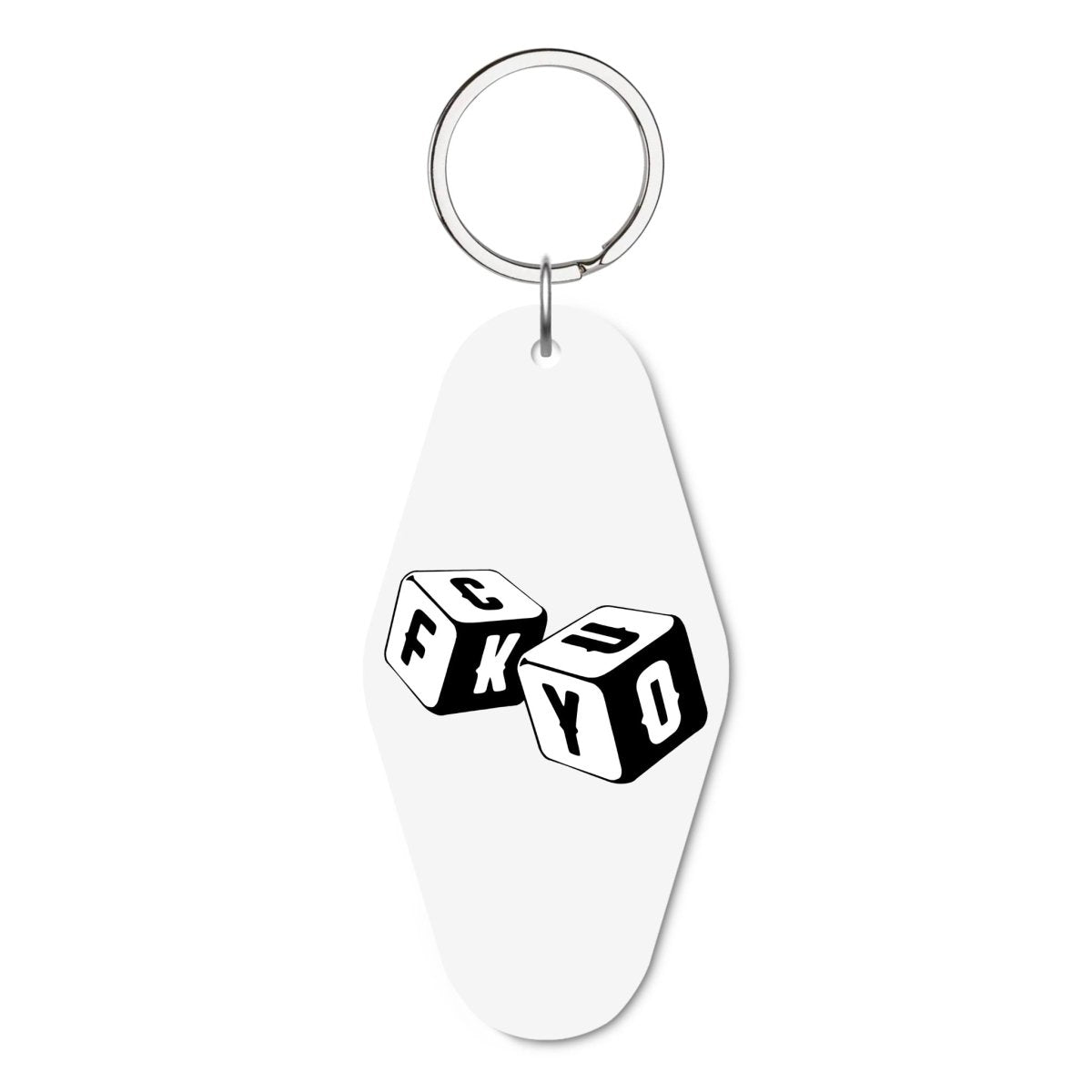 Fck You Glossy Prizma Anahtarlık - SUMTHINCS