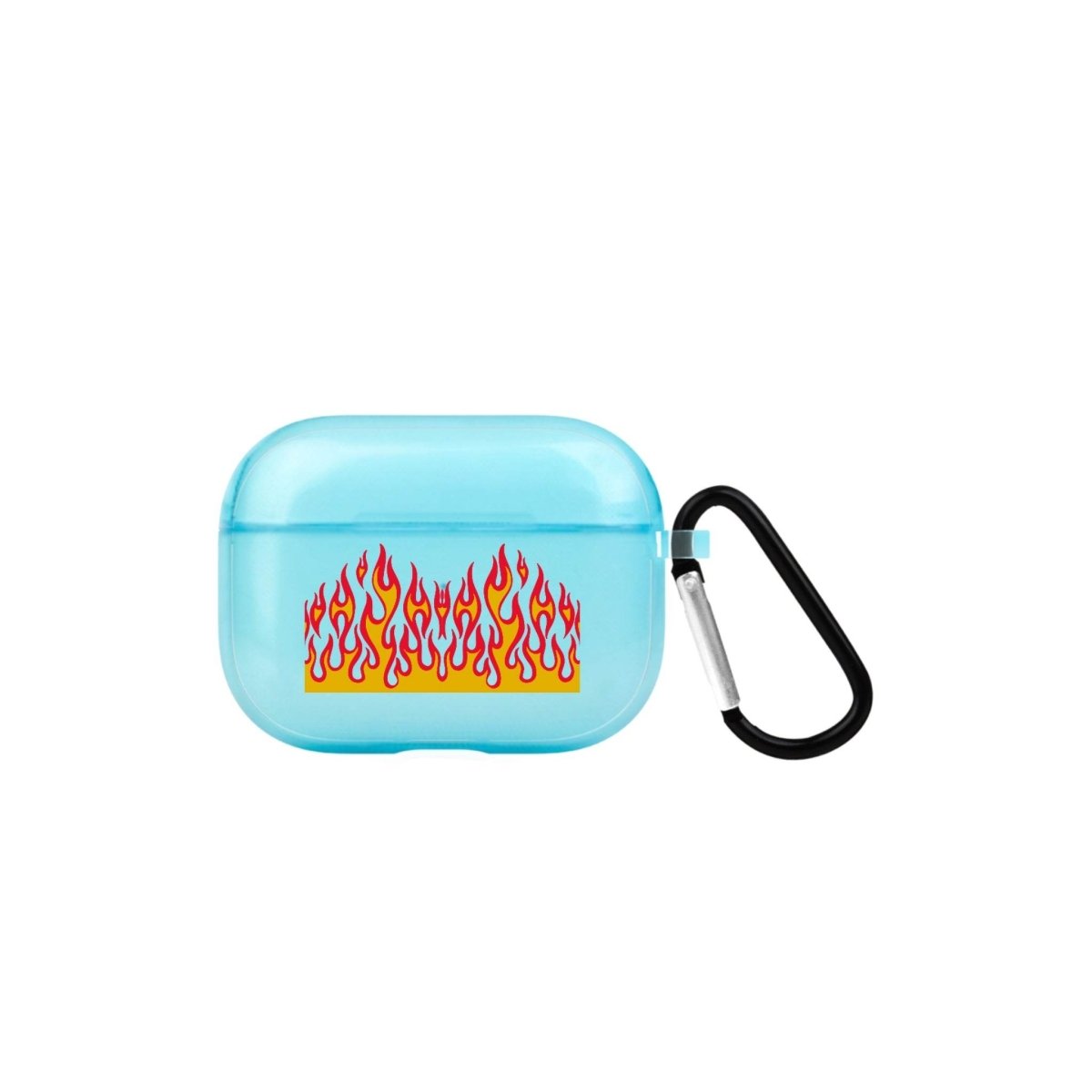 Flamme AirPods Pro 2 Şeffaf Silikon Kılıf Mavi - SUMTHINCS
