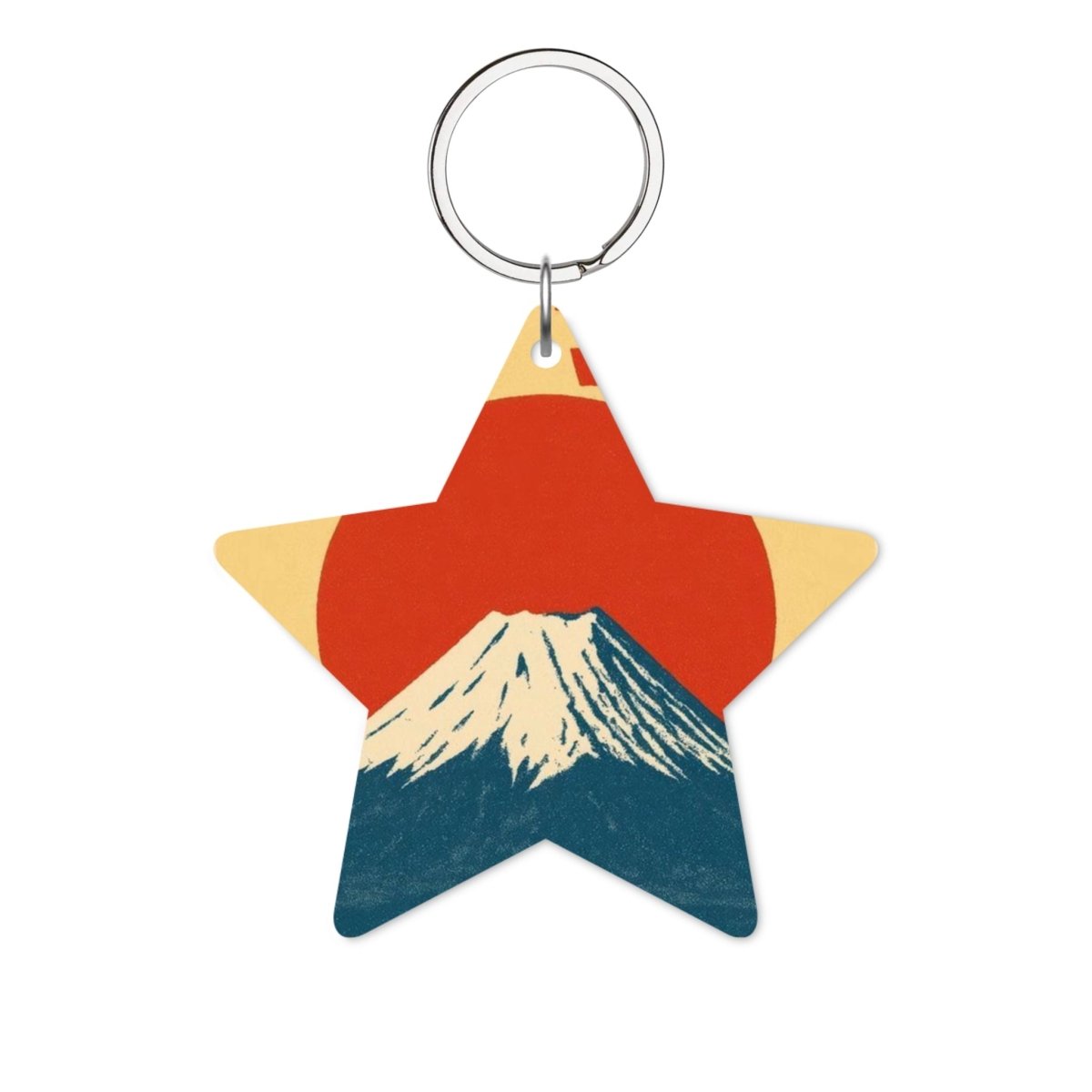 Fujisan Glossy Yıldız Anahtarlık - Sumthincs