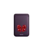 Glimmer MagSafe Deri Cüzdan Wallet Mor - Sumthincs