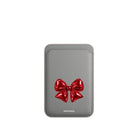 Glimmer MagSafe Deri Cüzdan Wallet Gri - Sumthincs