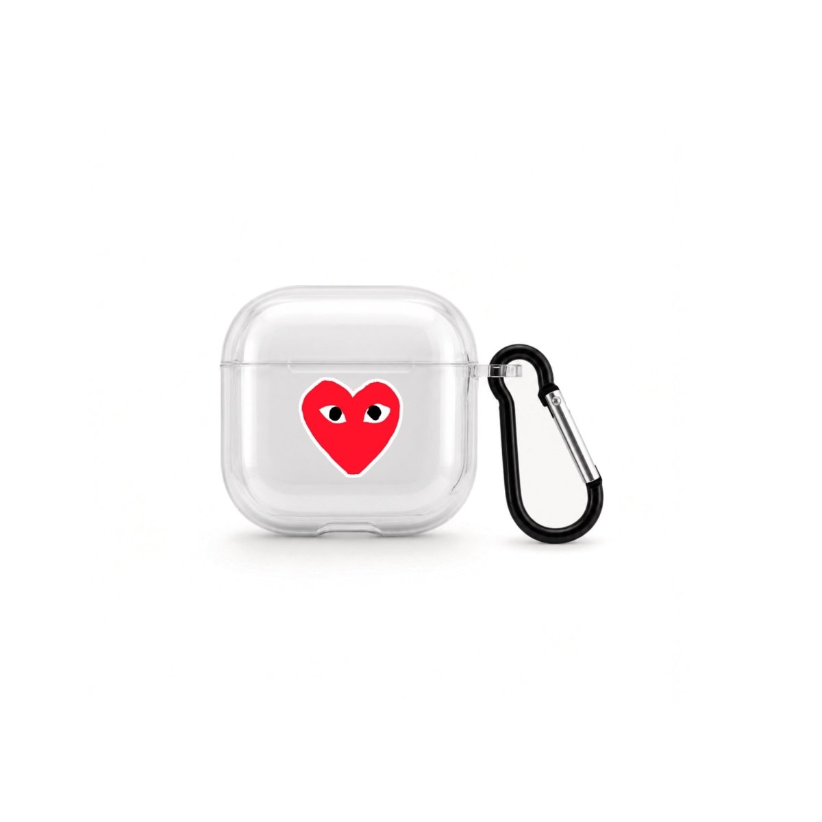 Hearts AirPods 4 Şeffaf Silikon Kılıf - Sumthincs