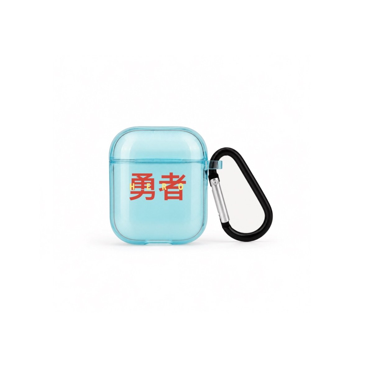 Hero AirPods Şeffaf Silikon Kılıf Mavi - Sumthincs