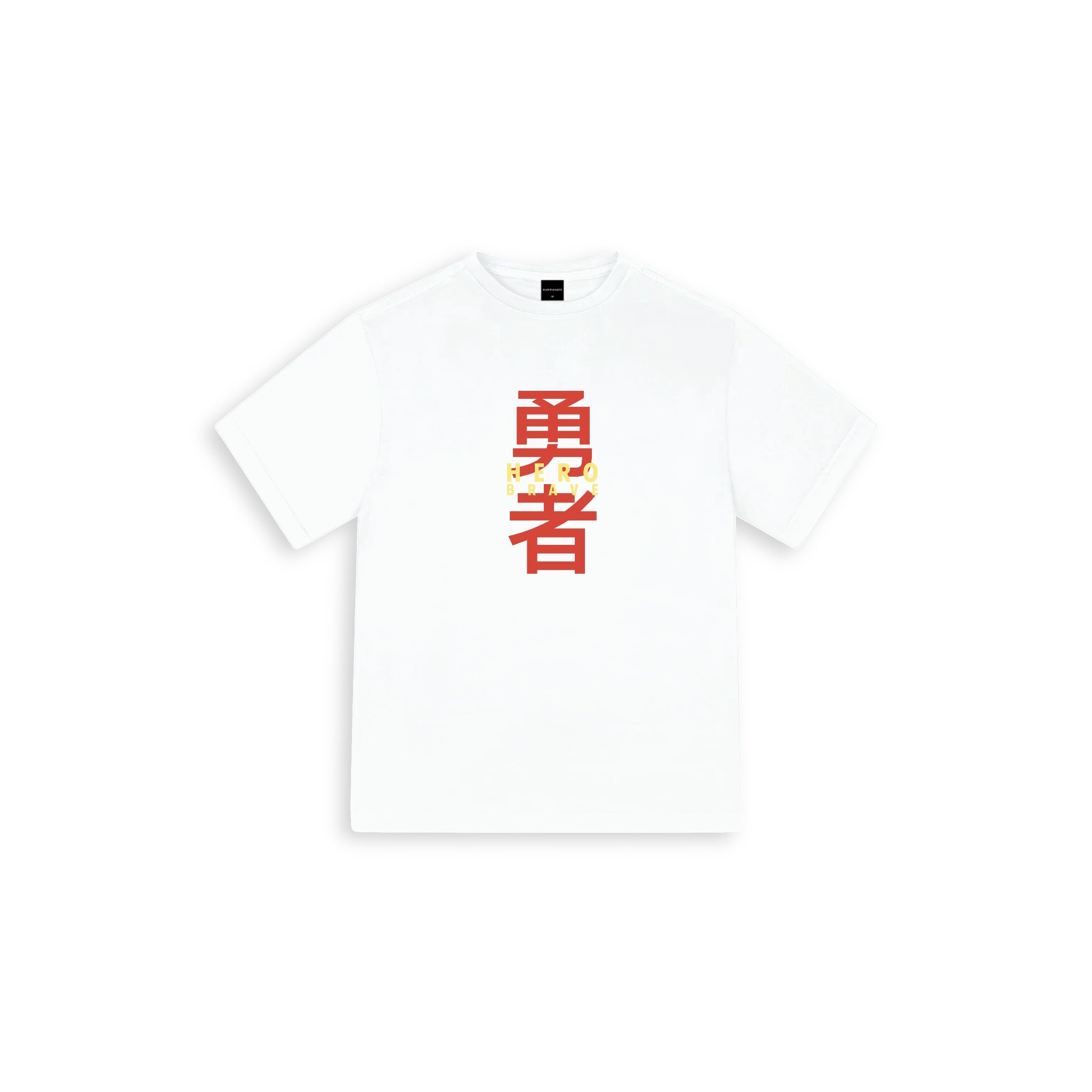Hero Oversize Large T-shirt Beyaz - SUMTHINCS