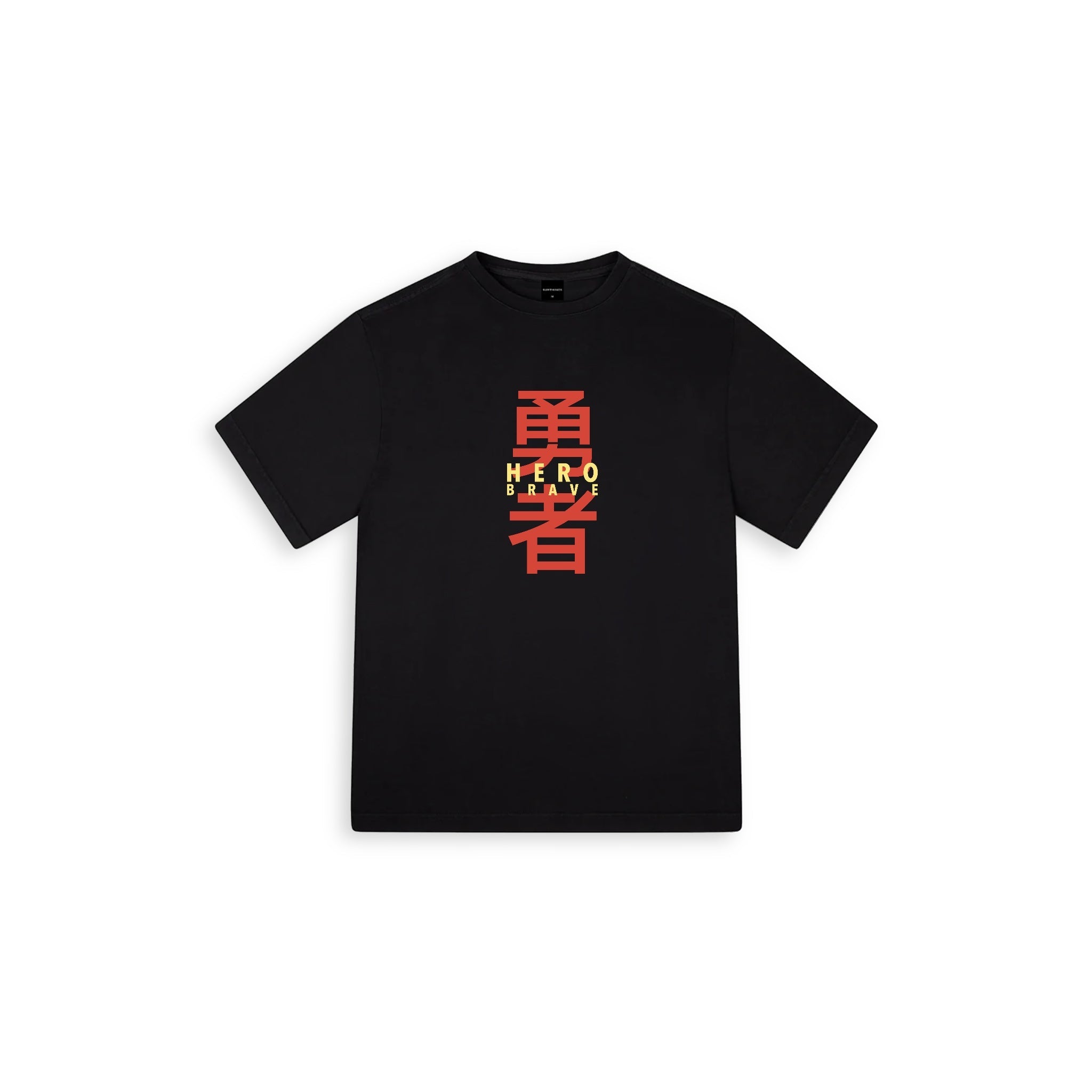 Hero Oversize Large T-shirt Siyah - SUMTHINCS