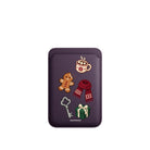 Holiday Side Quest MagSafe Deri Cüzdan Wallet Mor - Sumthincs