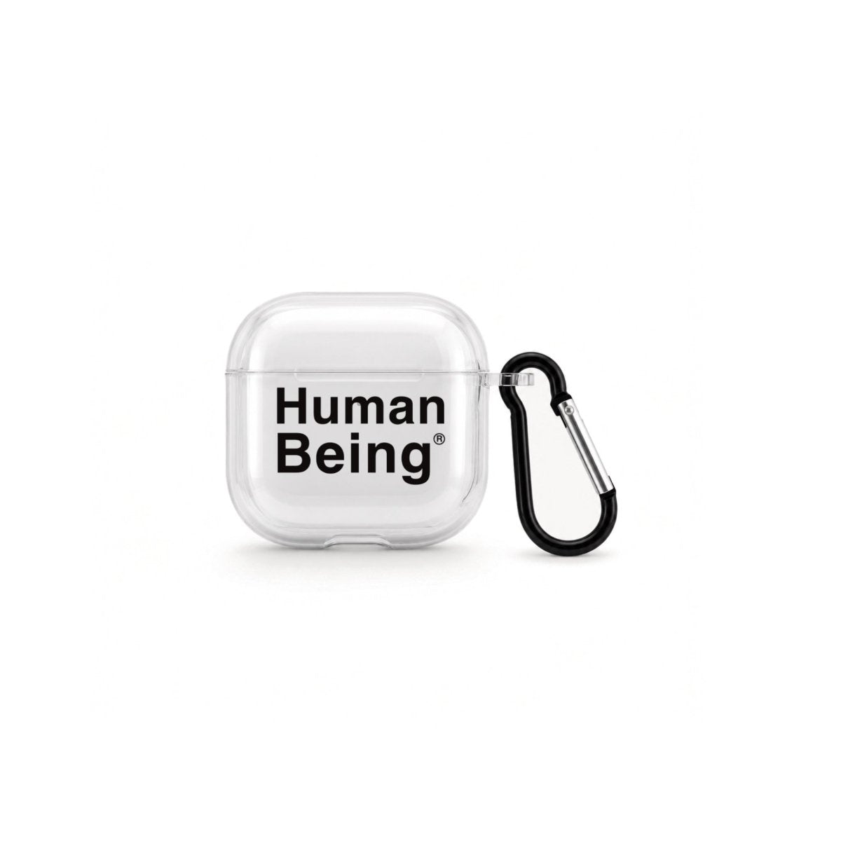 Human Being AirPods 4 Şeffaf Silikon Kılıf - Sumthincs