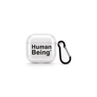 Human Being AirPods 4 Şeffaf Silikon Kılıf - Sumthincs