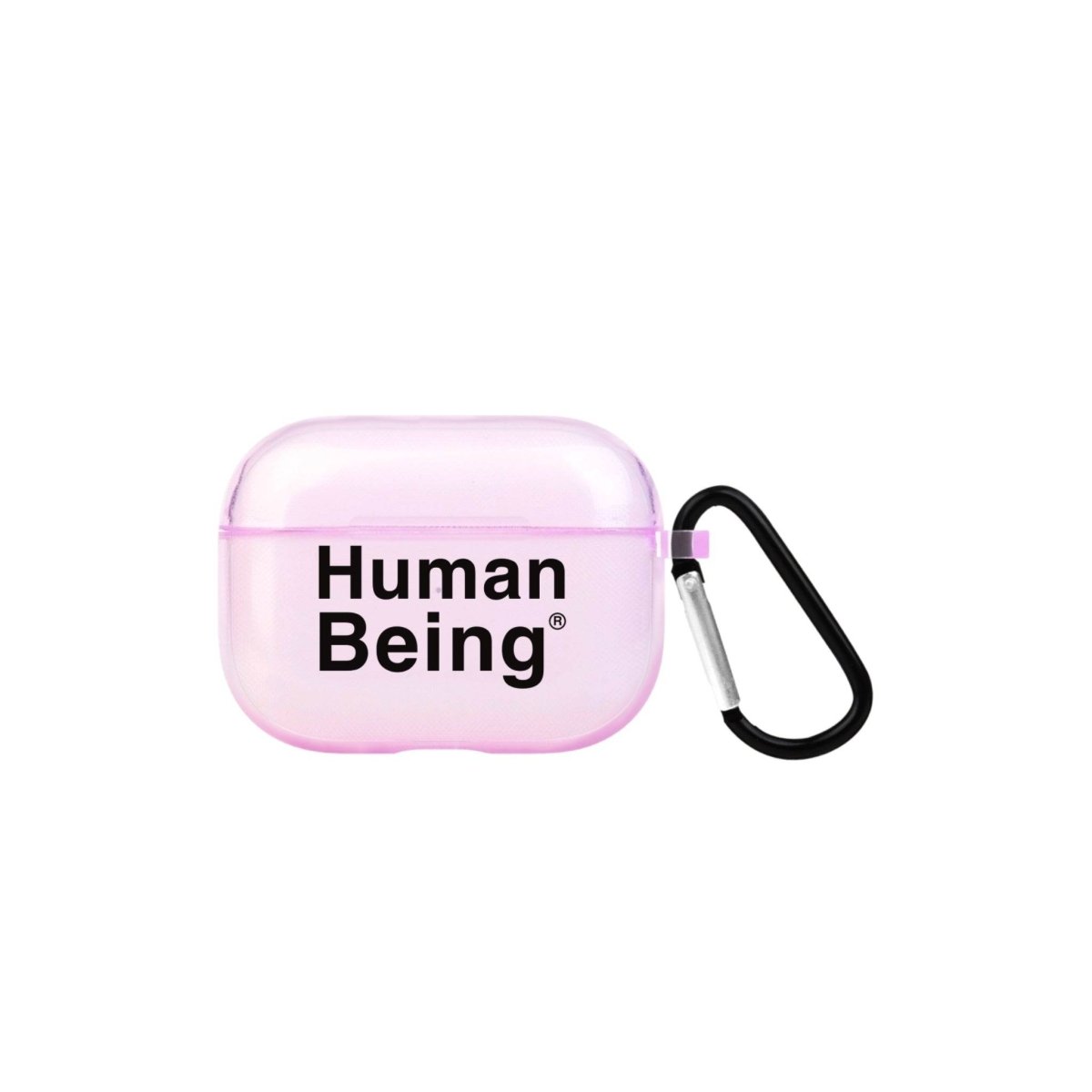 Human Being AirPods Pro Şeffaf Silikon Kılıf Lila - SUMTHINCS