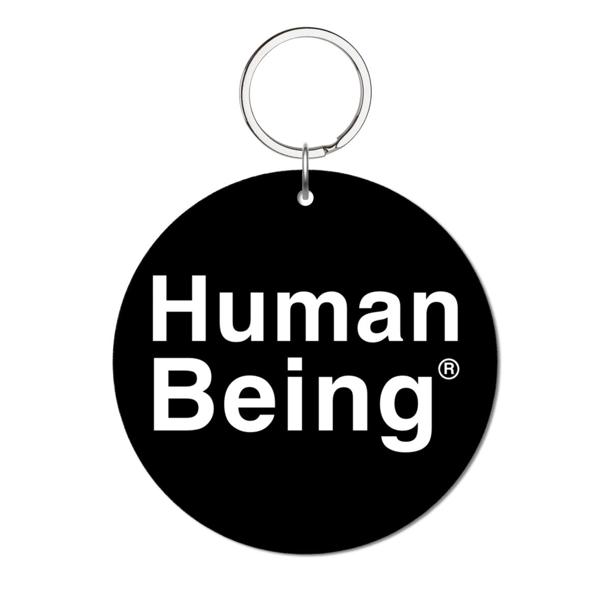 Human Being Glossy Yuvarlak Anahtarlık - SUMTHINCS