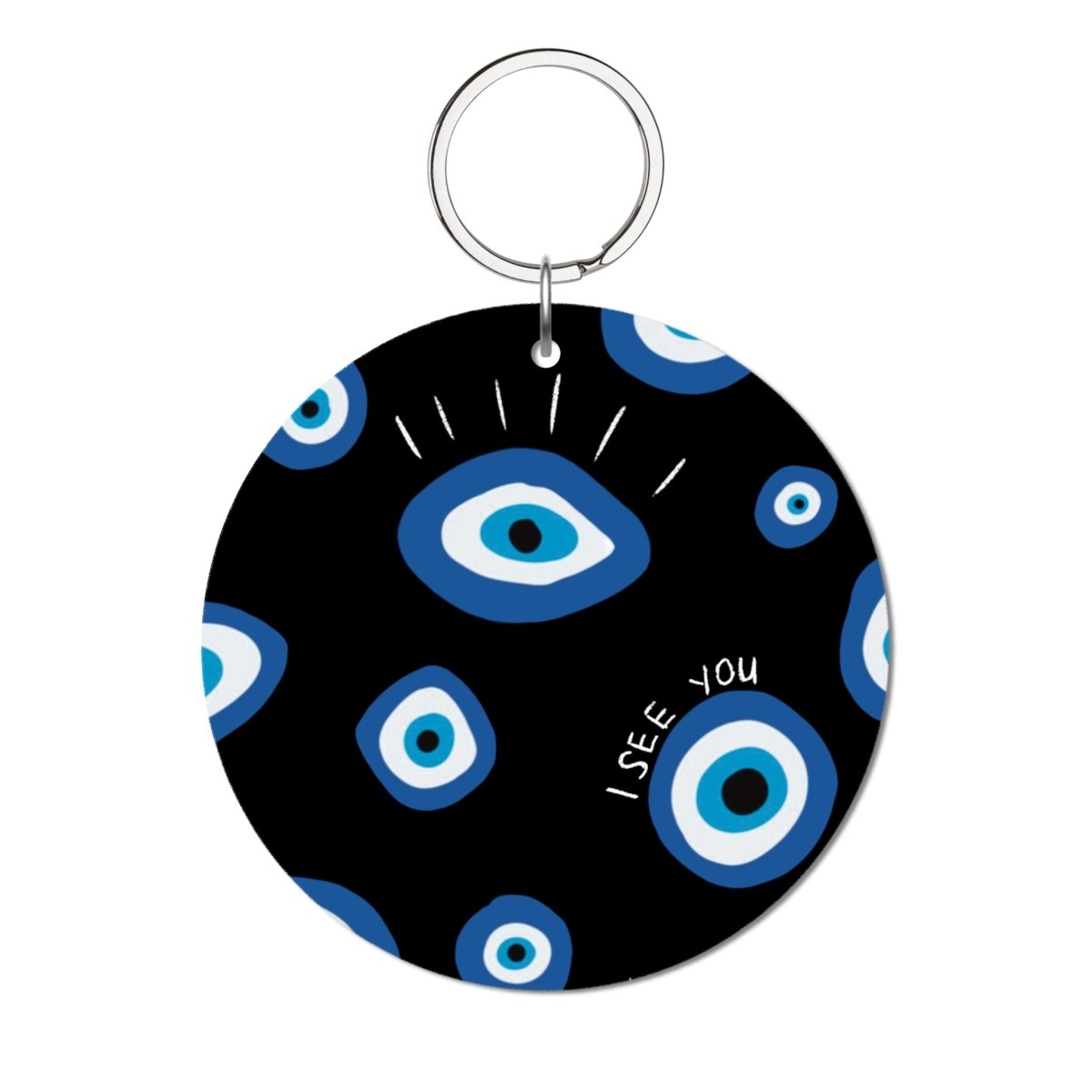 I See You Glossy Yuvarlak Anahtarlık - SUMTHINCS