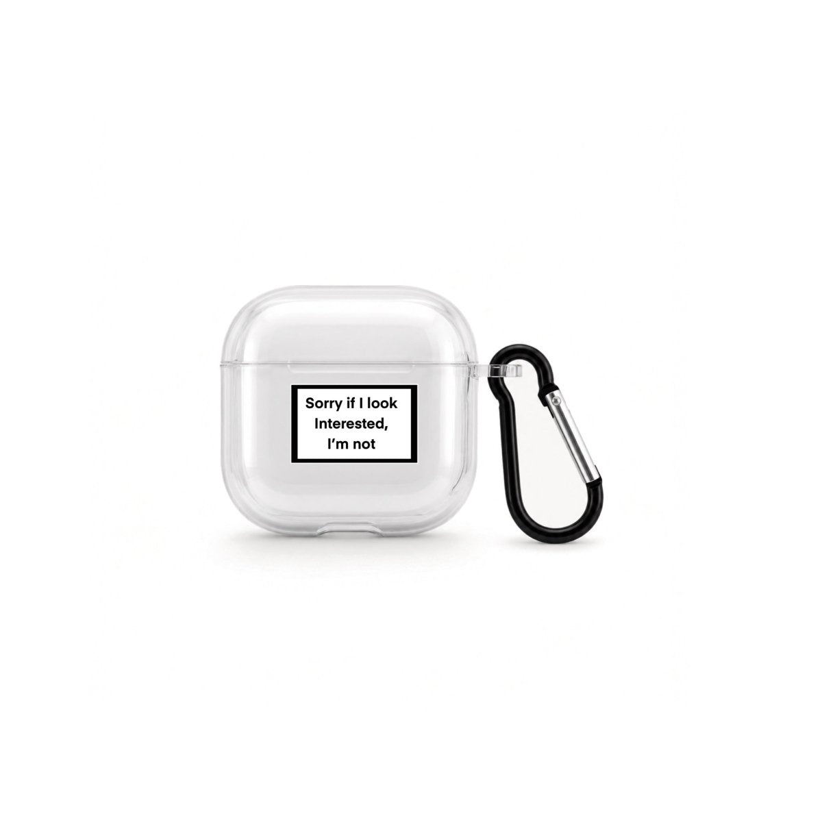 Interested AirPods 4 Şeffaf Silikon Kılıf - Sumthincs