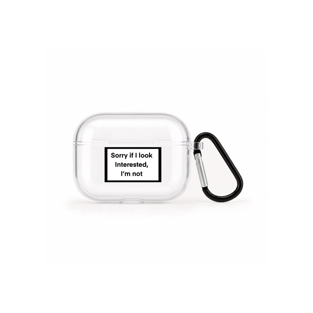 Interested AirPods Pro 2 Şeffaf Silikon Kılıf - Sumthincs