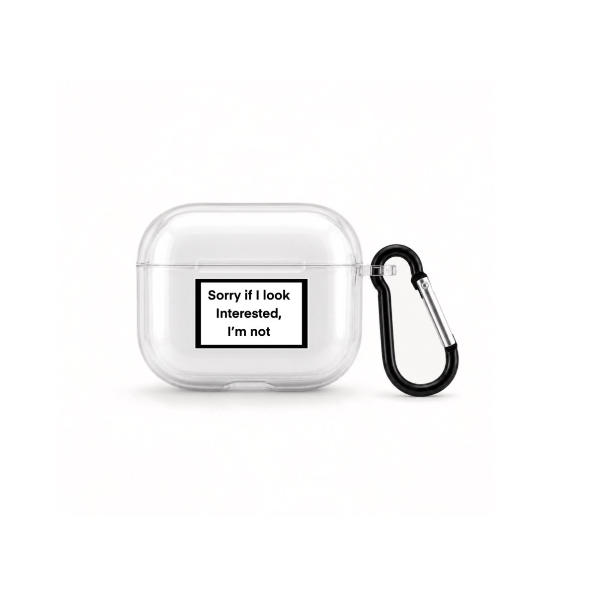 Interested AirPods Pro 3 Şeffaf Silikon Kılıf - Sumthincs