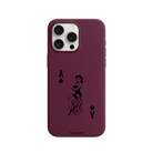 iPhone 11 Ace Queen Premium Telefon Kılıfı Bordo - SUMTHINCS