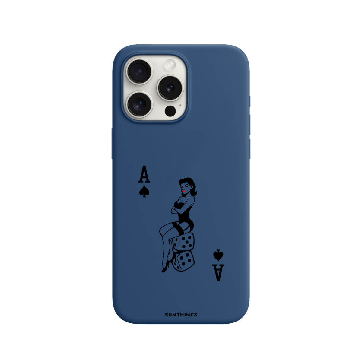 iPhone 11 Ace Queen Premium Telefon Kılıfı Pasifik Mavi - SUMTHINCS