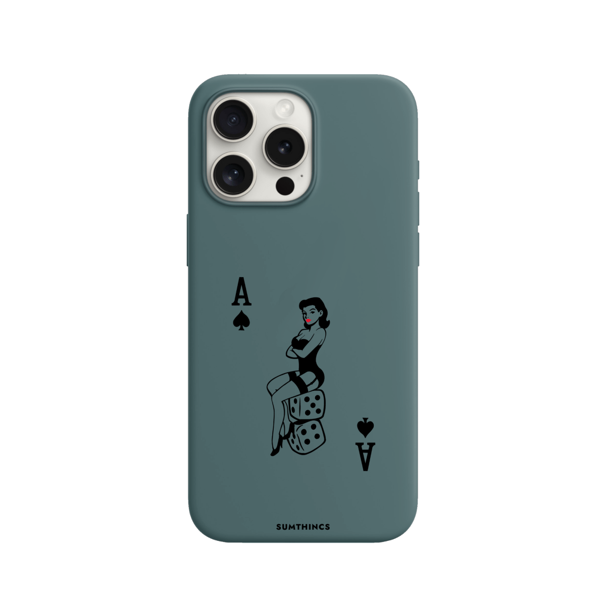 iPhone 11 Ace Queen Premium Telefon Kılıfı Kaktüs Yeşili - SUMTHINCS