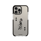 iPhone 11 Ace Queen Procase Şeffaf Telefon Kılıfı Siyah Şeffaf - SUMTHINCS