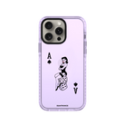 iPhone 11 Ace Queen Procase Şeffaf Telefon Kılıfı Lila - SUMTHINCS