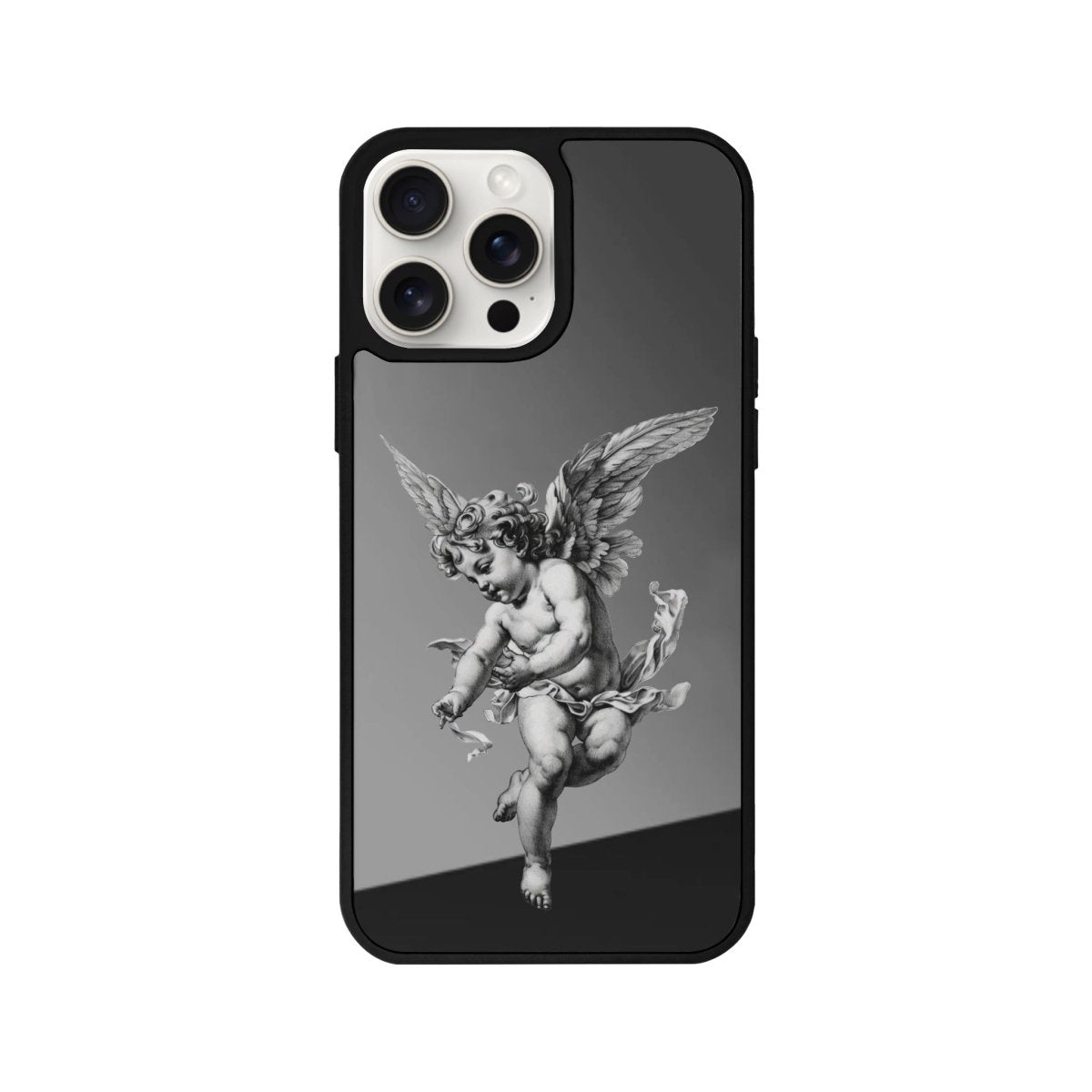 iPhone 11 Angel Mirror Aynalı Telefon Kılıfı Antrasit - SUMTHINCS