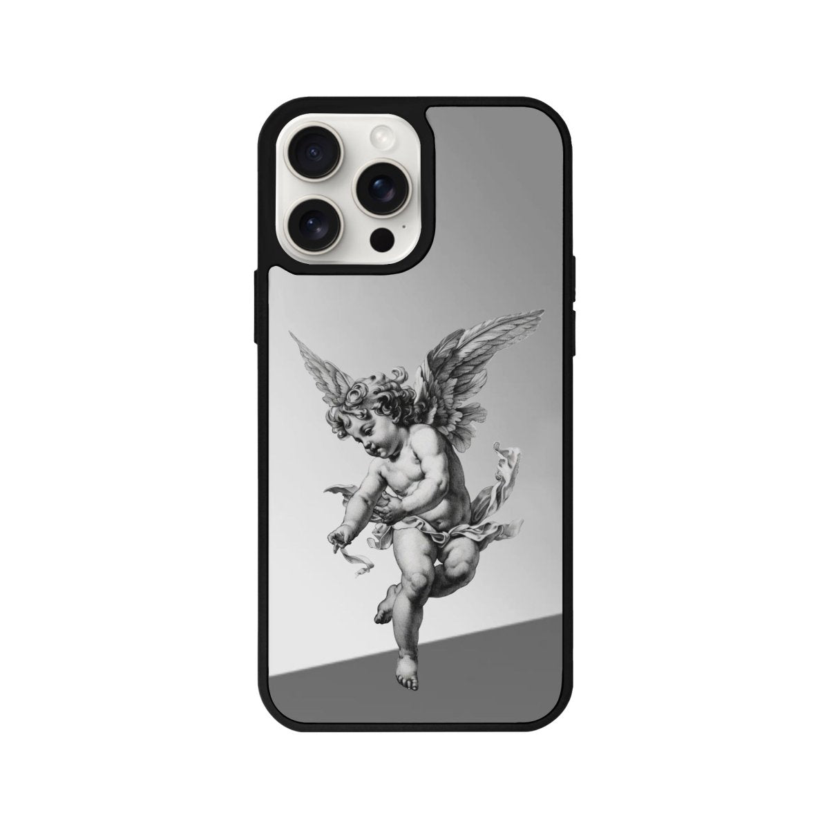 iPhone 11 Angel Mirror Aynalı Telefon Kılıfı Gümüş - SUMTHINCS