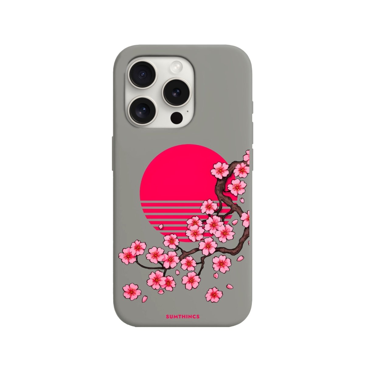 iPhone 11 Cherry Blossom Dawn Premium Telefon Kılıfı - SUMTHINCS