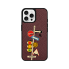 iPhone 11 Crossroad Leather Vegan Deri Telefon Kılıfı Bordo - SUMTHINCS