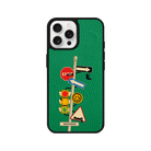 iPhone 11 Crossroad Leather Vegan Deri Telefon Kılıfı Yeşil - SUMTHINCS