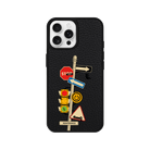 iPhone 11 Crossroad Leather Vegan Deri Telefon Kılıfı Siyah - SUMTHINCS