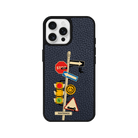 iPhone 11 Crossroad Leather Vegan Deri Telefon Kılıfı Pasifik Mavi - SUMTHINCS