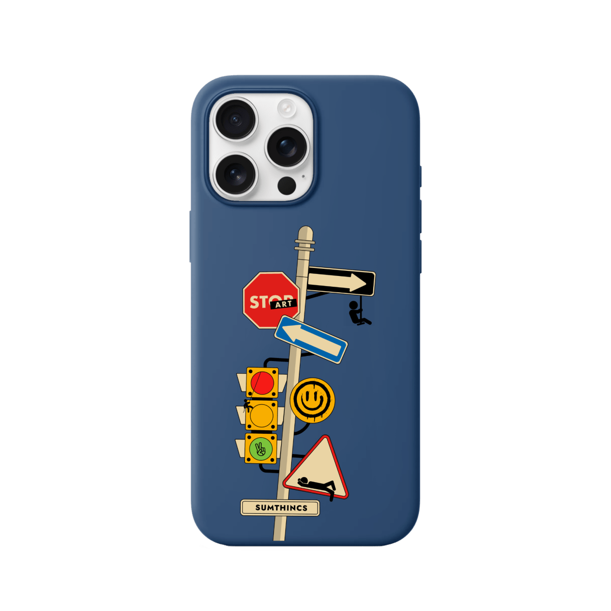 iPhone 11 Crossroad Premium Telefon Kılıfı Pasifik Mavi - SUMTHINCS
