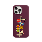 iPhone 11 Crossroad Premium Telefon Kılıfı Bordo - SUMTHINCS