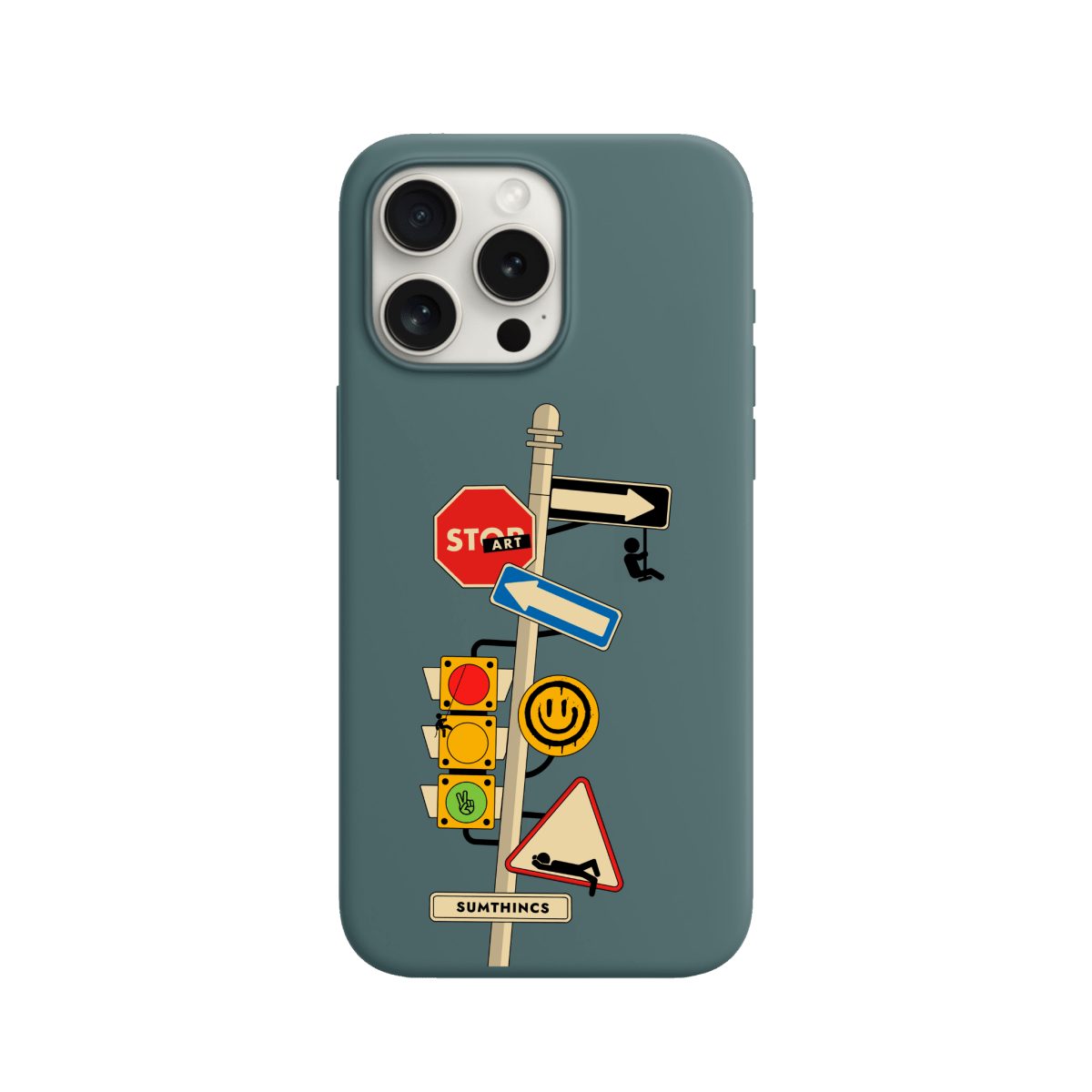 iPhone 11 Crossroad Premium Telefon Kılıfı Kaktüs Yeşili - SUMTHINCS