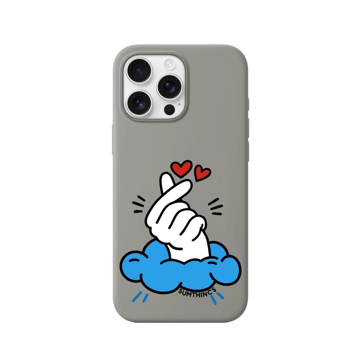 iPhone 11 Crush Premium Telefon Kılıfı Gri - SUMTHINCS