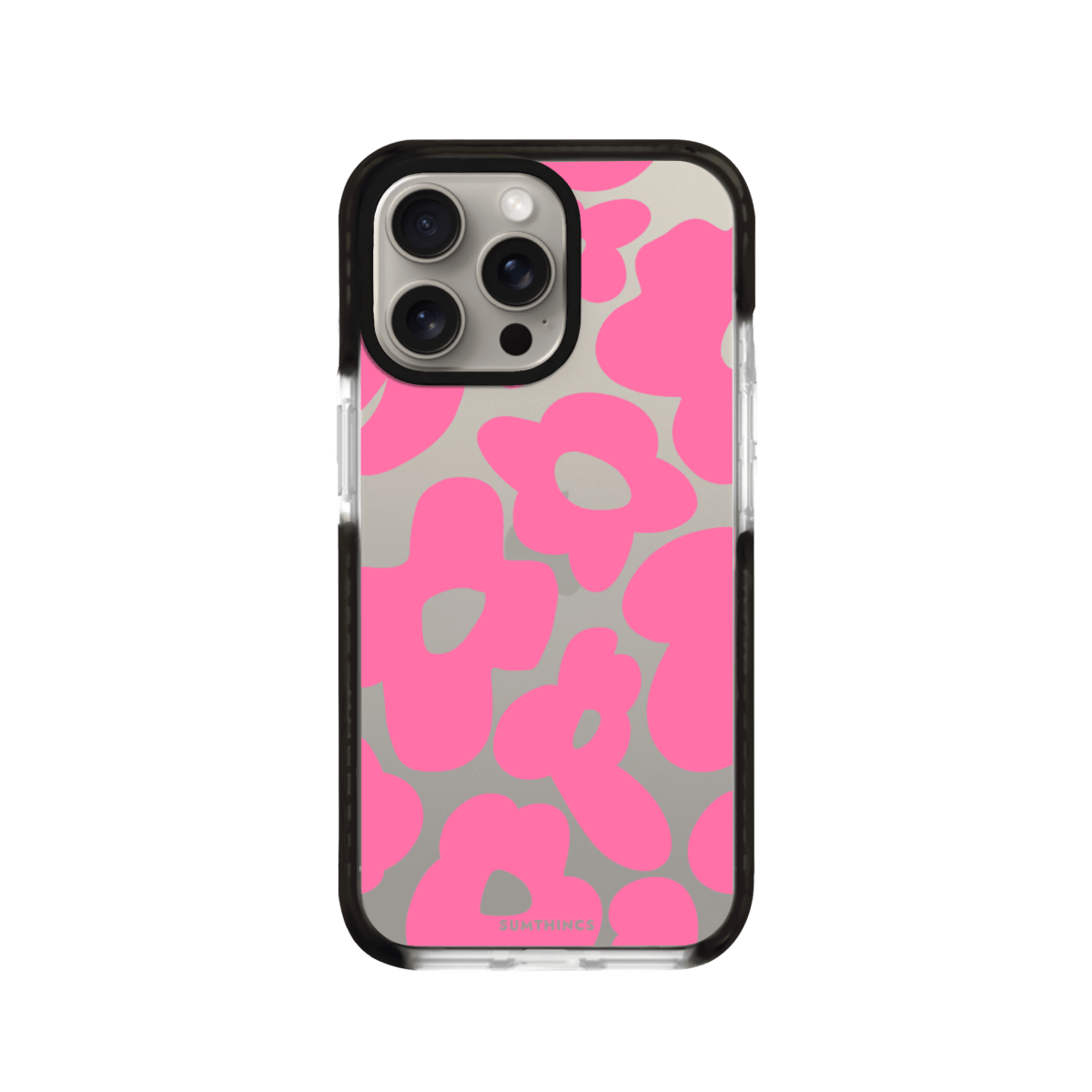 iPhone 11 Daisy Pop Procase Telefon Kılıfı Siyah Şeffaf - SUMTHINCS