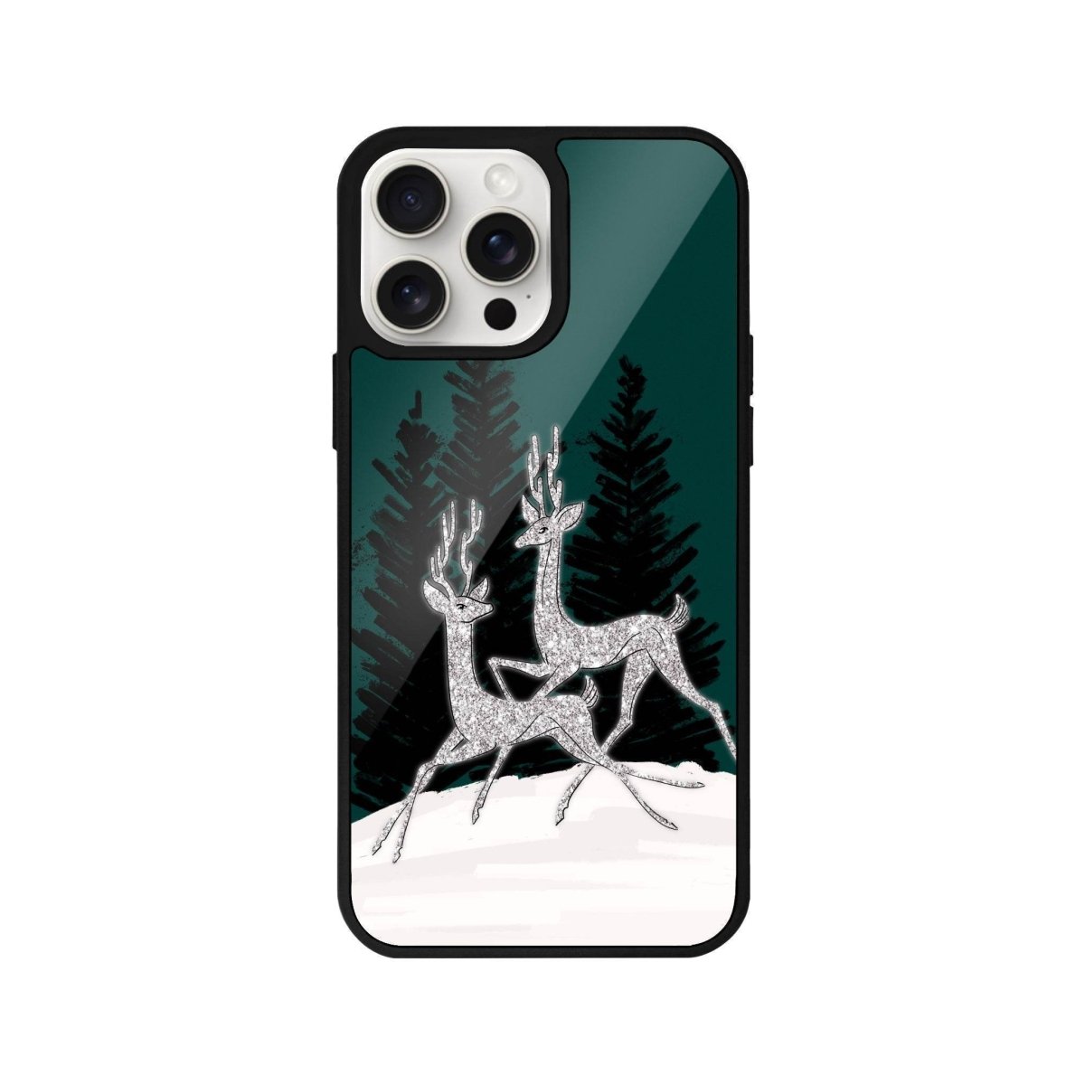 iPhone 11 Disco Deers Glossy Cam Telefon Kılıfı - SUMTHINCS