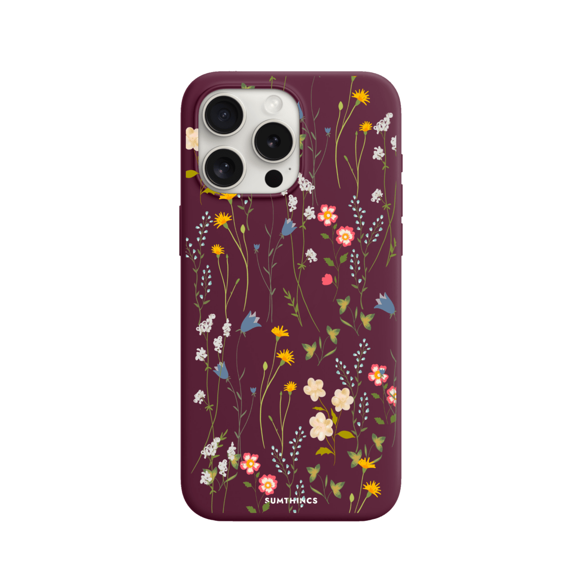 iPhone 11 Eternal Garden Premium Telefon Kılıfı Bordo - SUMTHINCS