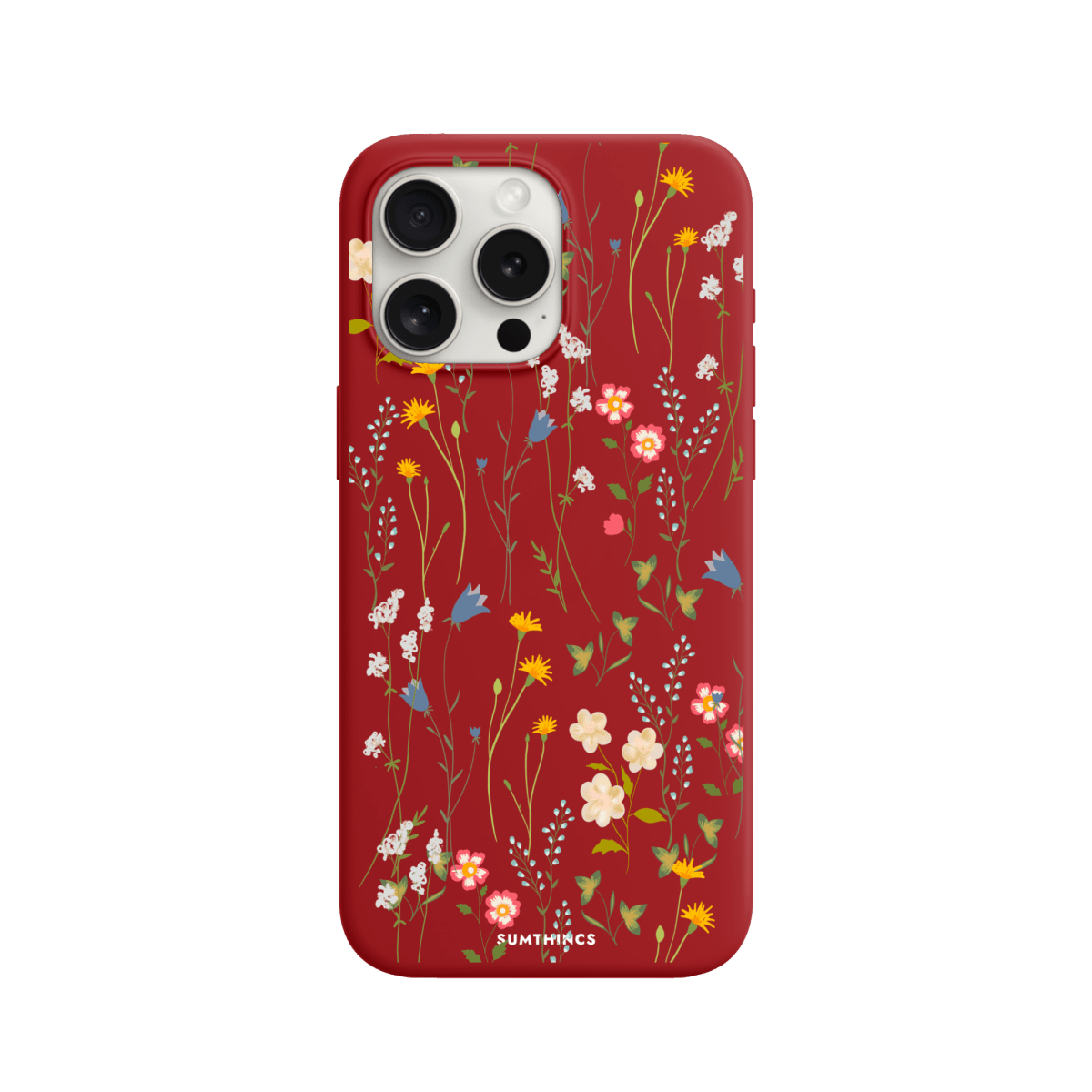 iPhone 11 Eternal Garden Premium Telefon Kılıfı Kırmızı - SUMTHINCS