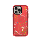 iPhone 11 Eternal Garden Procase Şeffaf Telefon Kılıfı Kırmızı - SUMTHINCS