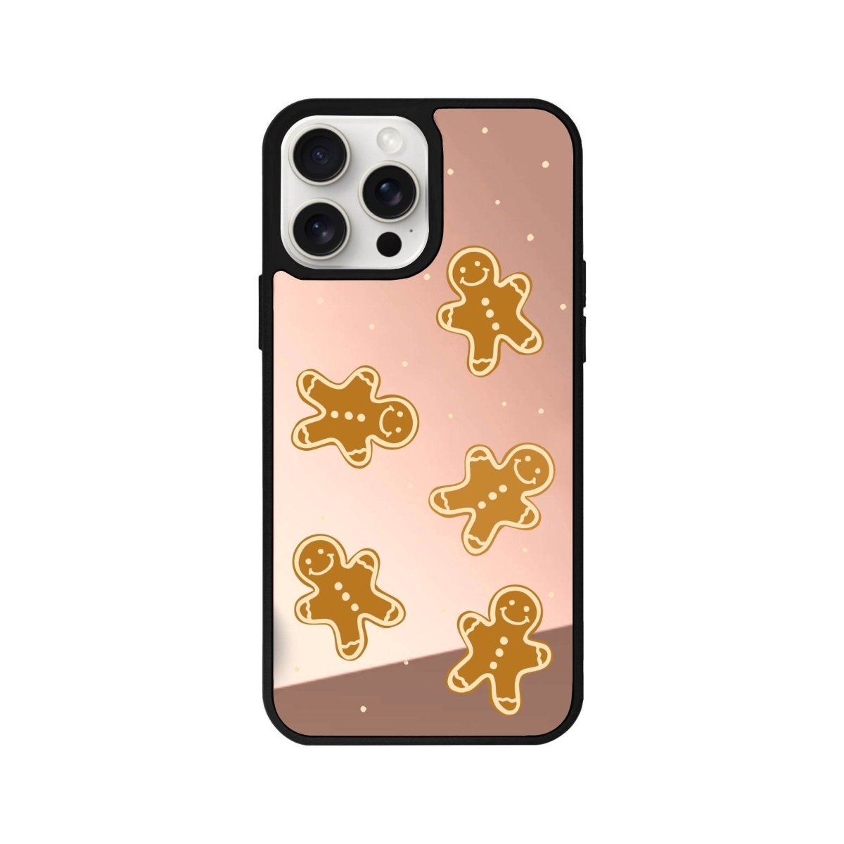iPhone 11 Gingerbread Man Mirror Aynalı Telefon Kılıfı Metalik Pembe - SUMTHINCS