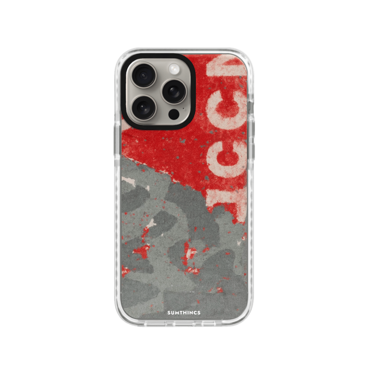 iPhone 11 Graffiti Procase Şeffaf Telefon Kılıfı Beyaz Şeffaf - SUMTHINCS