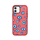 iPhone 11 I See You Procase Şeffaf Telefon Kılıfı Kırmızı - SUMTHINCS