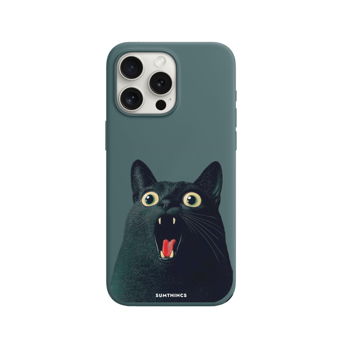 iPhone 11 Meoww Premium Telefon Kılıfı Kaktüs Yeşili - SUMTHINCS