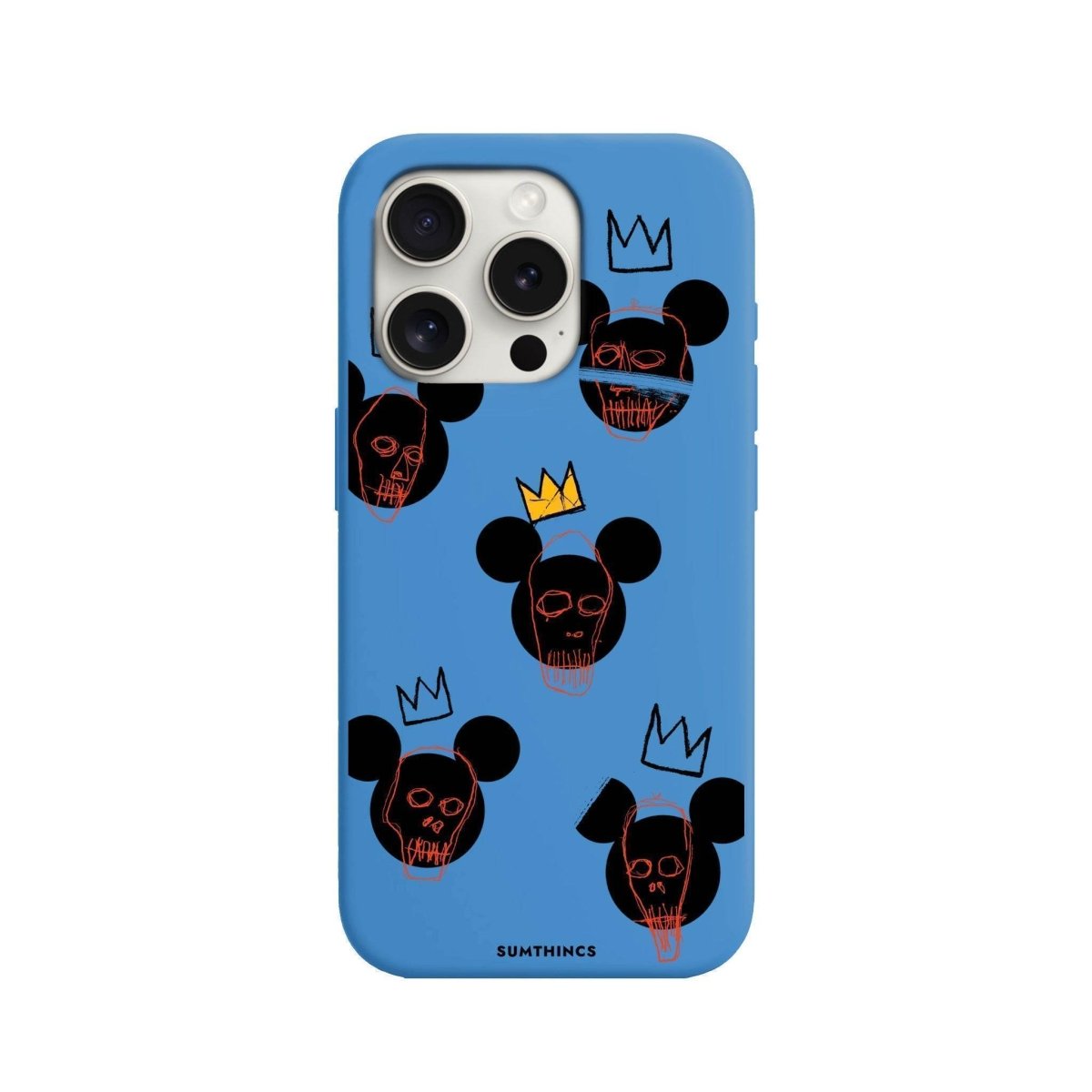 iPhone 11 Mickeys Midnight Premium Telefon Kılıfı Mavi - SUMTHINCS