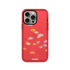 iPhone 11 Neon Fish Procase Şeffaf Telefon Kılıfı Kırmızı - SUMTHINCS