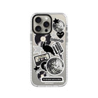 iPhone 11 Pro Max Disco Stickers Procase Şeffaf Telefon Kılıfı Beyaz Şeffaf - SUMTHINCS