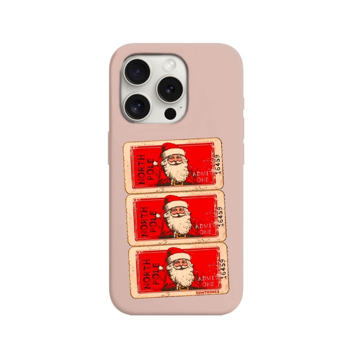 iPhone 11 Pro Northpole Ticket Premium Telefon Kılıfı Bej - SUMTHINCS